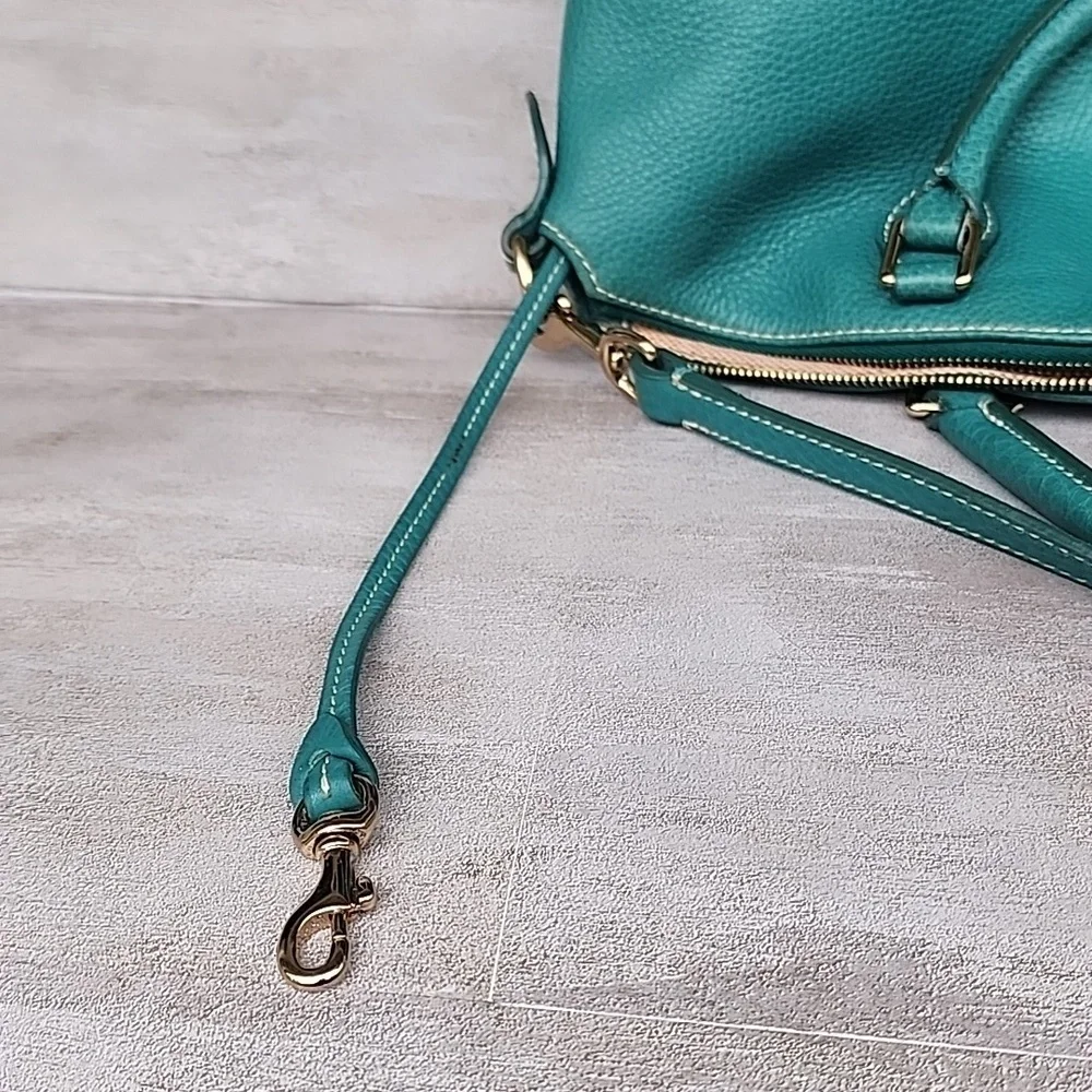 Dooney & Bourke Pebbled Leather Dillen Crossbody Satchel